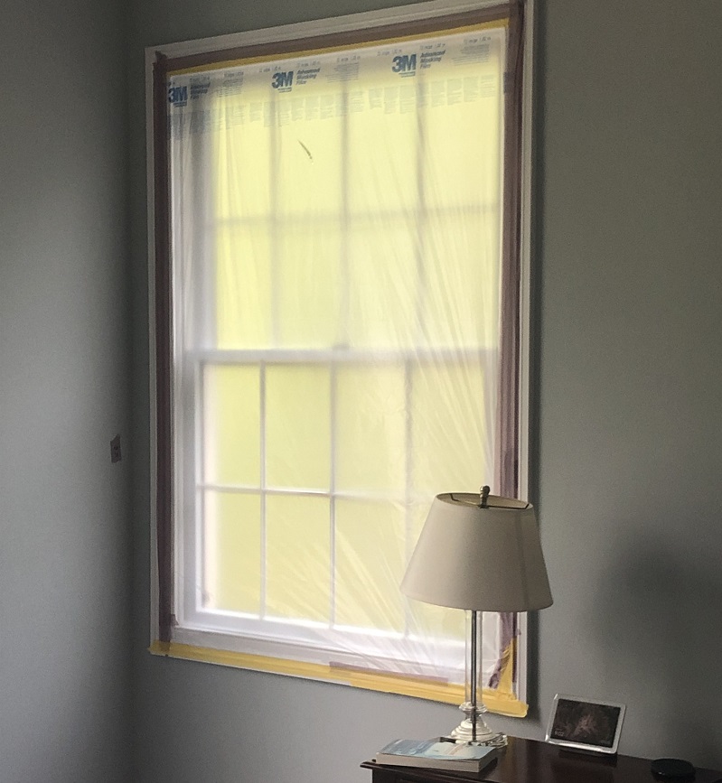 Pella window installation in Stamford